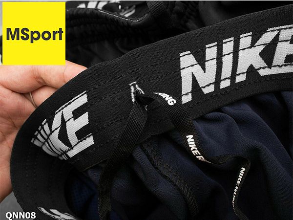chi tiết dây thun lưng mẫu quần short thể thao nam nike trainning - Minh Sport