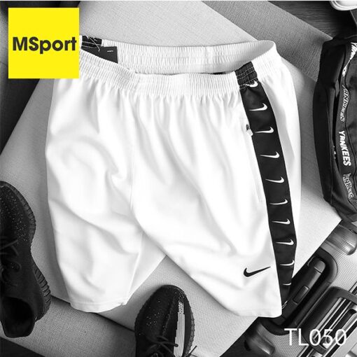 Mẫu Quần Short Thể Thao Nam In Logo Nike 2 Bên Hông QUAN.06 - Hình ảnh 2