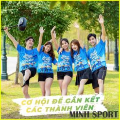 đồng phục đi biển áo team building công ty đẹp bi21