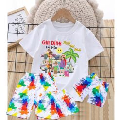 mẫu quần áo đồng phục đi biển đẹp cho gia đình nhóm công ty