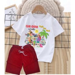 mẫu quần áo đồng phục đi biển đẹp cho gia đình nhóm công ty