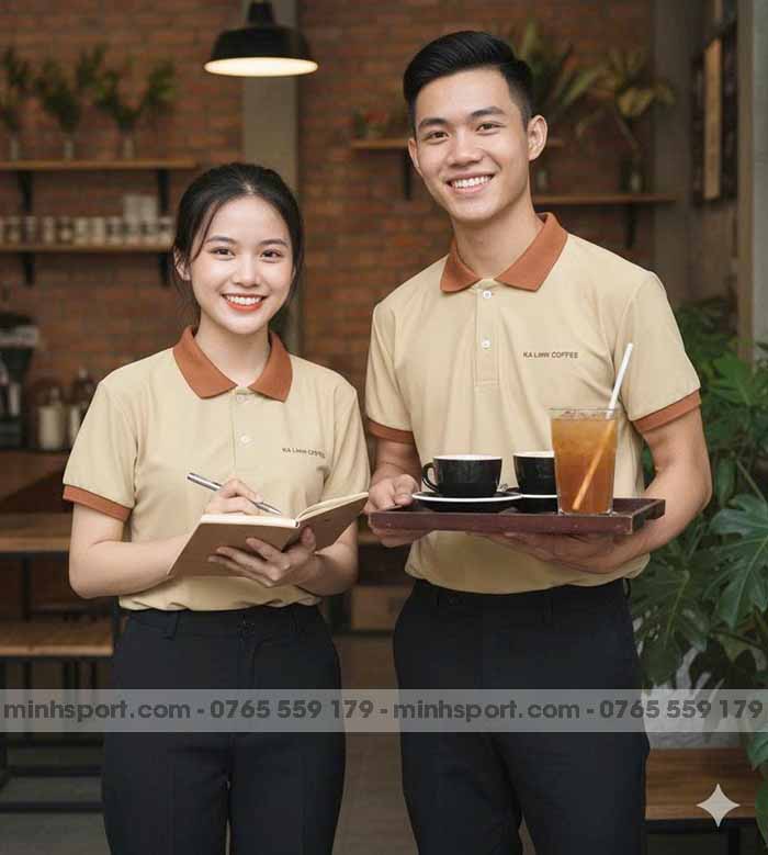 đặt áo đồng phục cho nhà hàng quán ăn