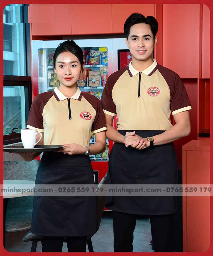 đặt áo đồng phục cho nhà hàng quán ăn